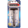 DORCO станок д/бритья классический pl 602-B в блистере + 2 лезвия